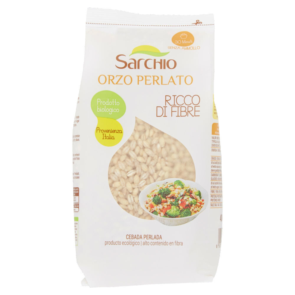 ORZO PERLATO BIOLOGICO SARCHIO G 400 - 3