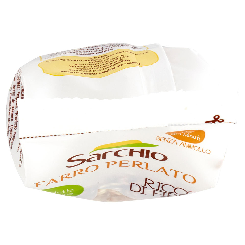 FARRO PERLATO BIOLOGICO SARCHIO G 400 - 6