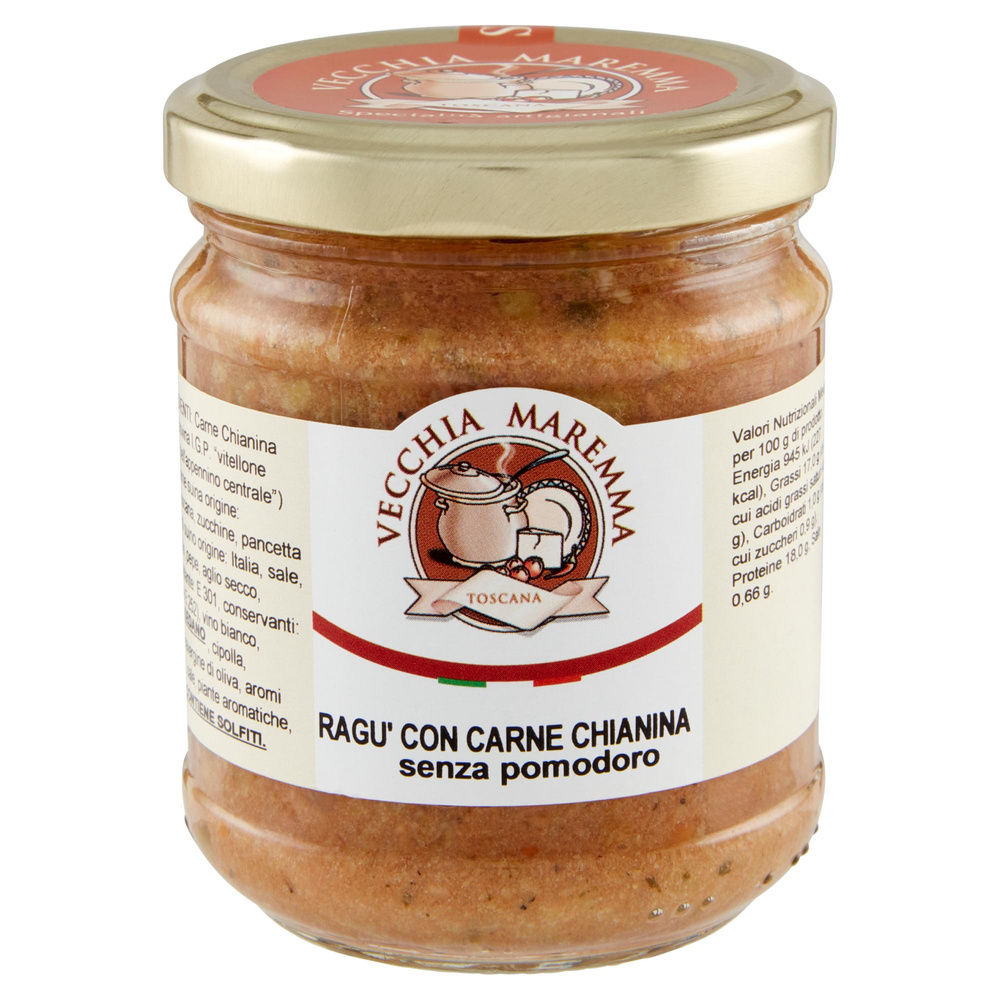 RAGU' BIANCO DI CARNE CHIANINA GR.180 - 5