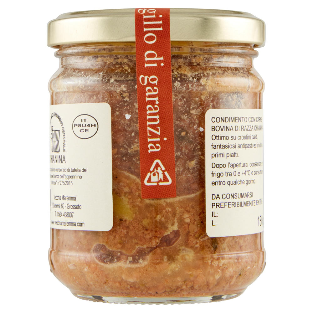 RAGU' BIANCO DI CARNE CHIANINA GR.180 - 1