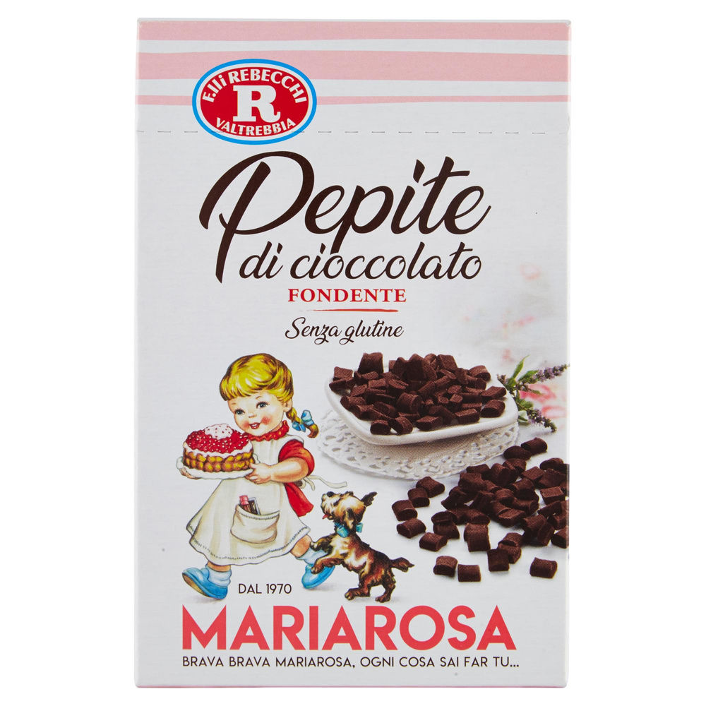 PEPITE DI CIOCCOLATO FONDENTE REBECCHI SCATOLA G 125 - 3