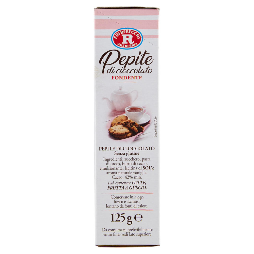 PEPITE DI CIOCCOLATO FONDENTE REBECCHI SCATOLA G 125 - 4