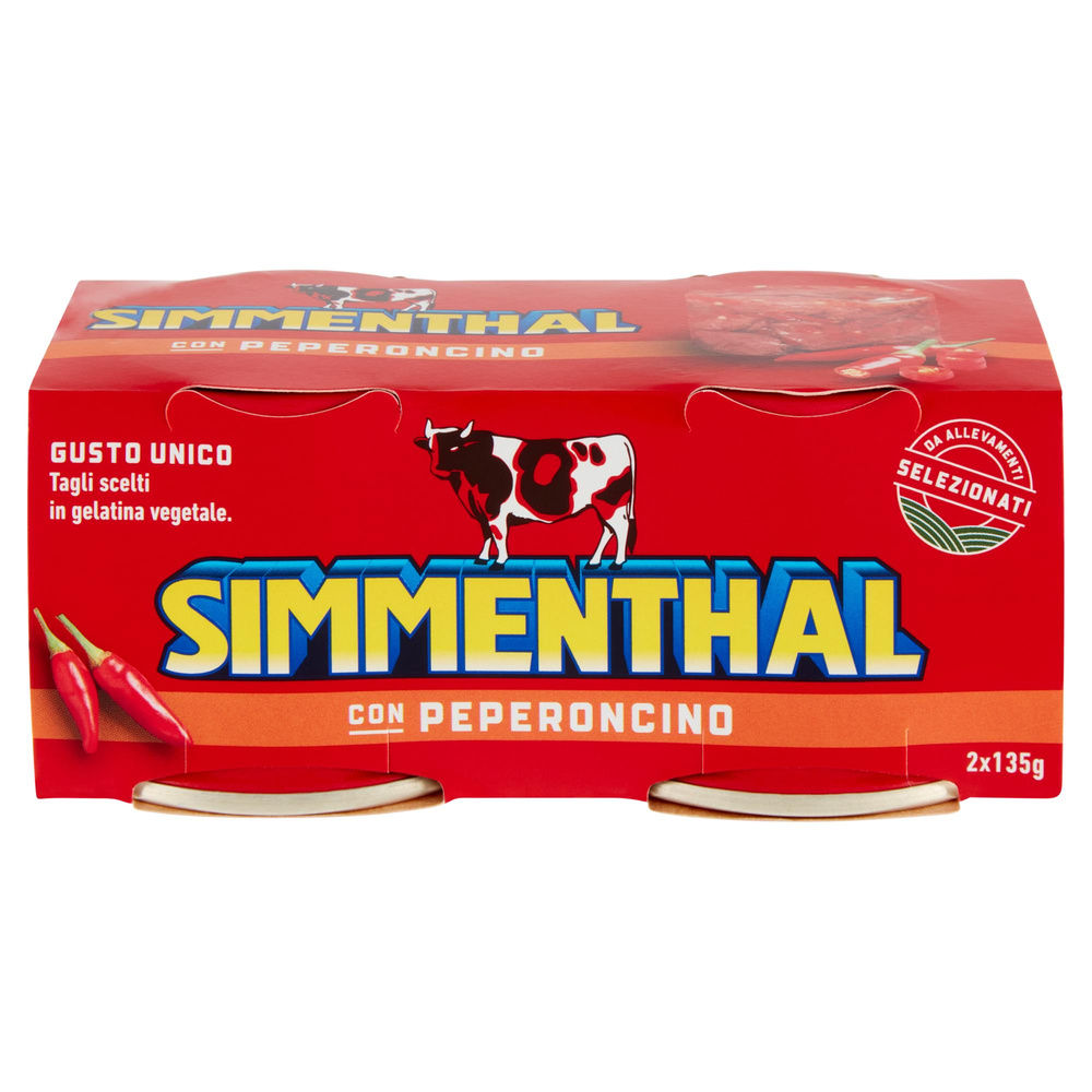 SIMMENTHAL CON PEPERONCINO G135X2 - 4