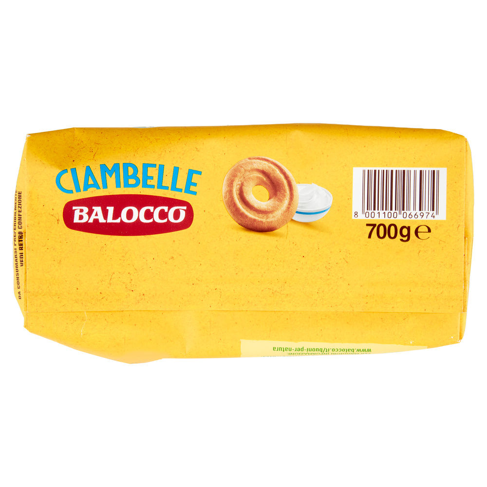 BISCOTTI CIAMBELLE BALOCCO SACCHETTO G700 NO PALMA - 5