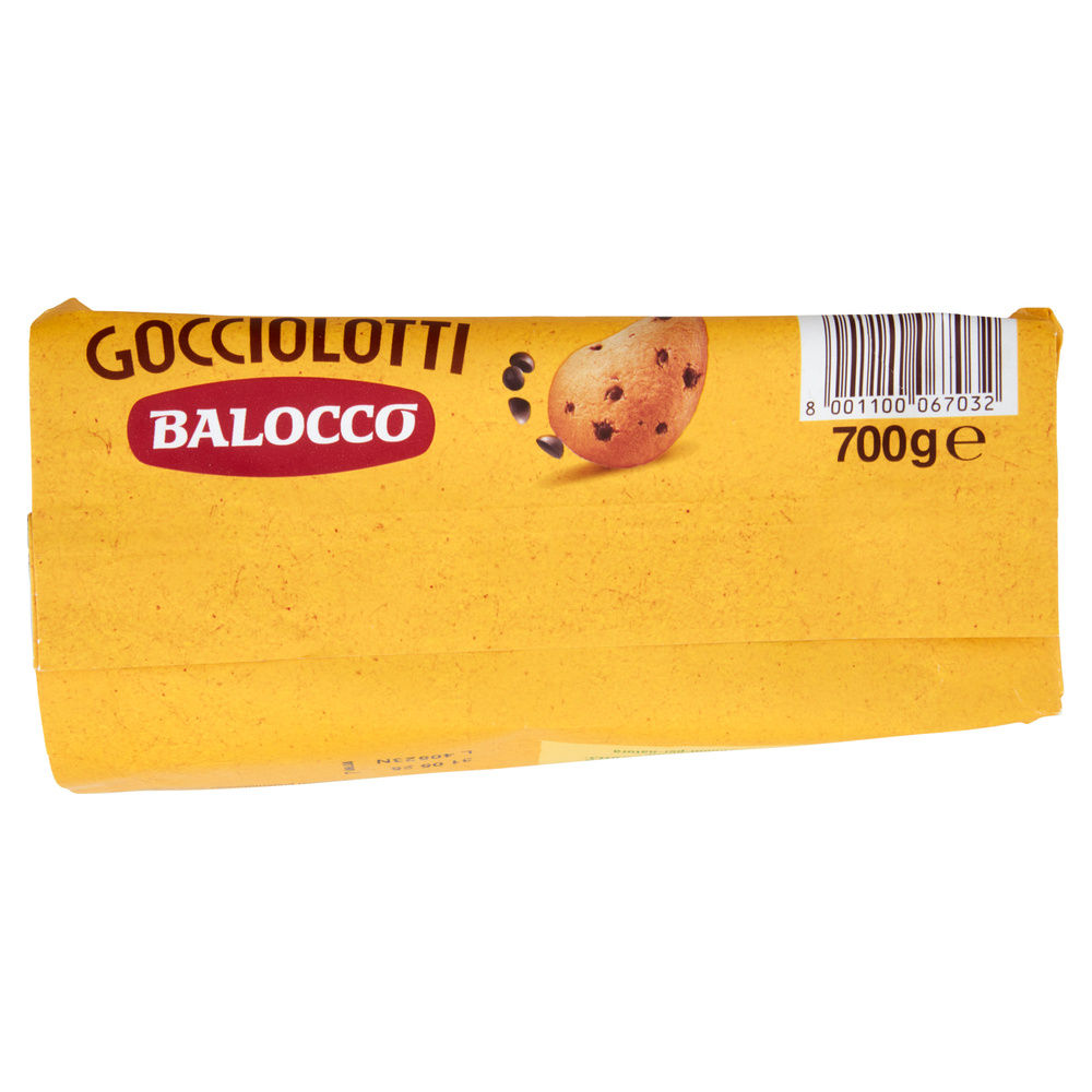BISCOTTI GOCCIOLOTTI BALOCCO SACCHETTO G.700 NO PALMA - 5