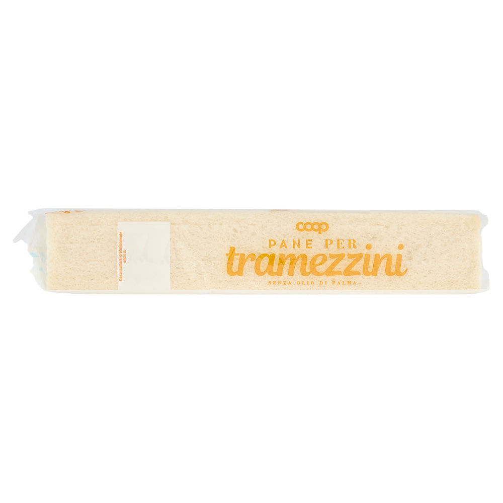 PANE PER TRAMEZZINI COOP SACCHETTO G 250 NO PALMA - 7