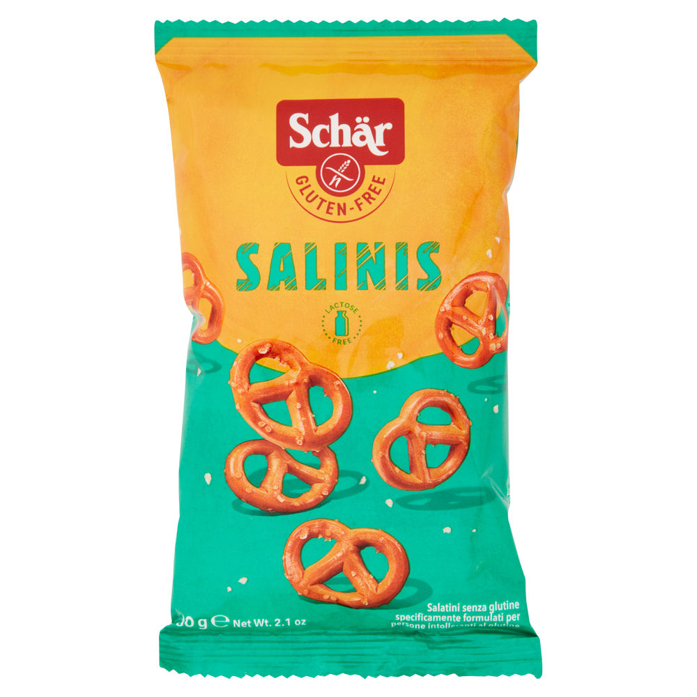 SALATINI SALINIS SENZA GLUTINE SCHAR SACCHETTO G 60 - 0