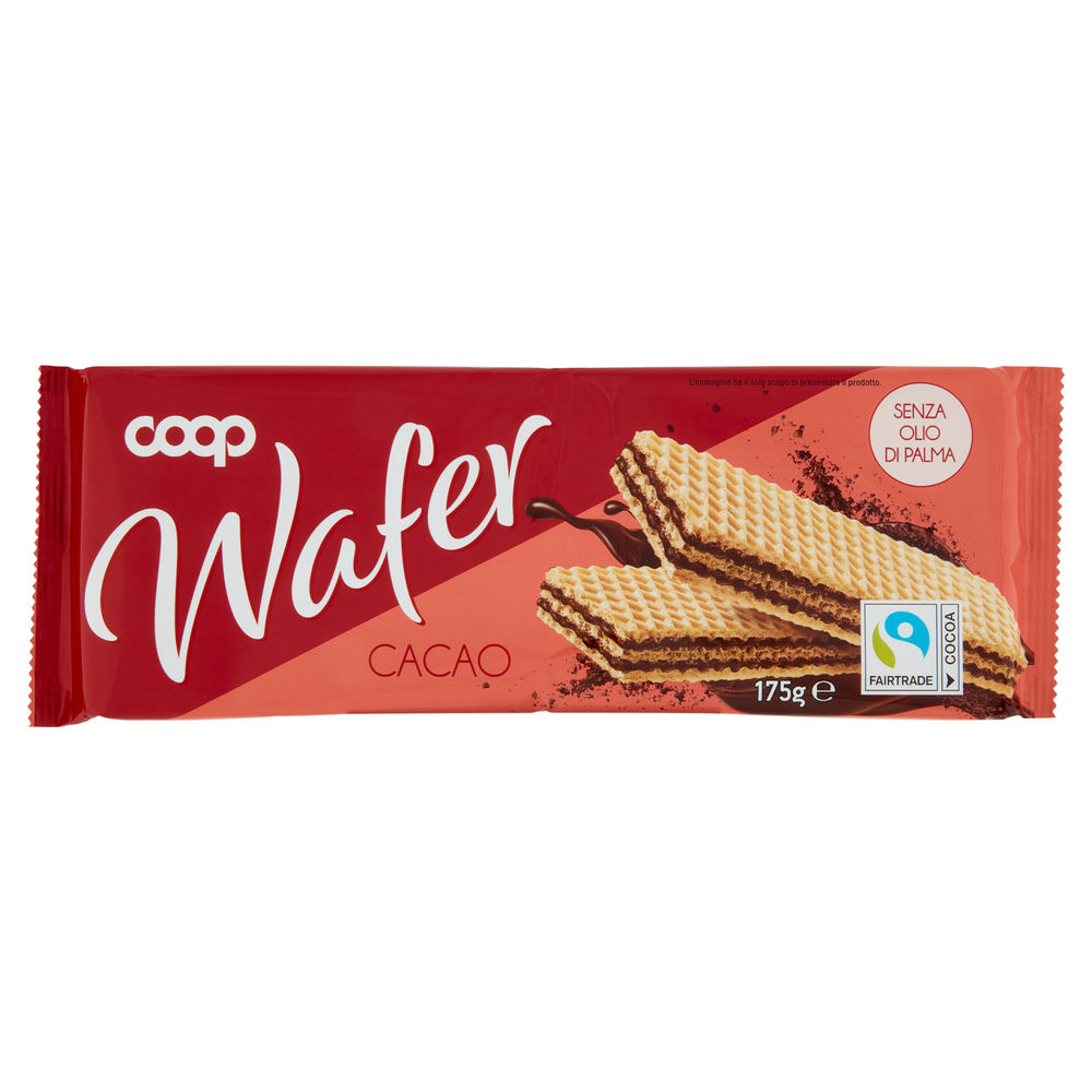 WAFER CON CREMA CACAO COOP INCARTO G 175 NO PALMA - 0