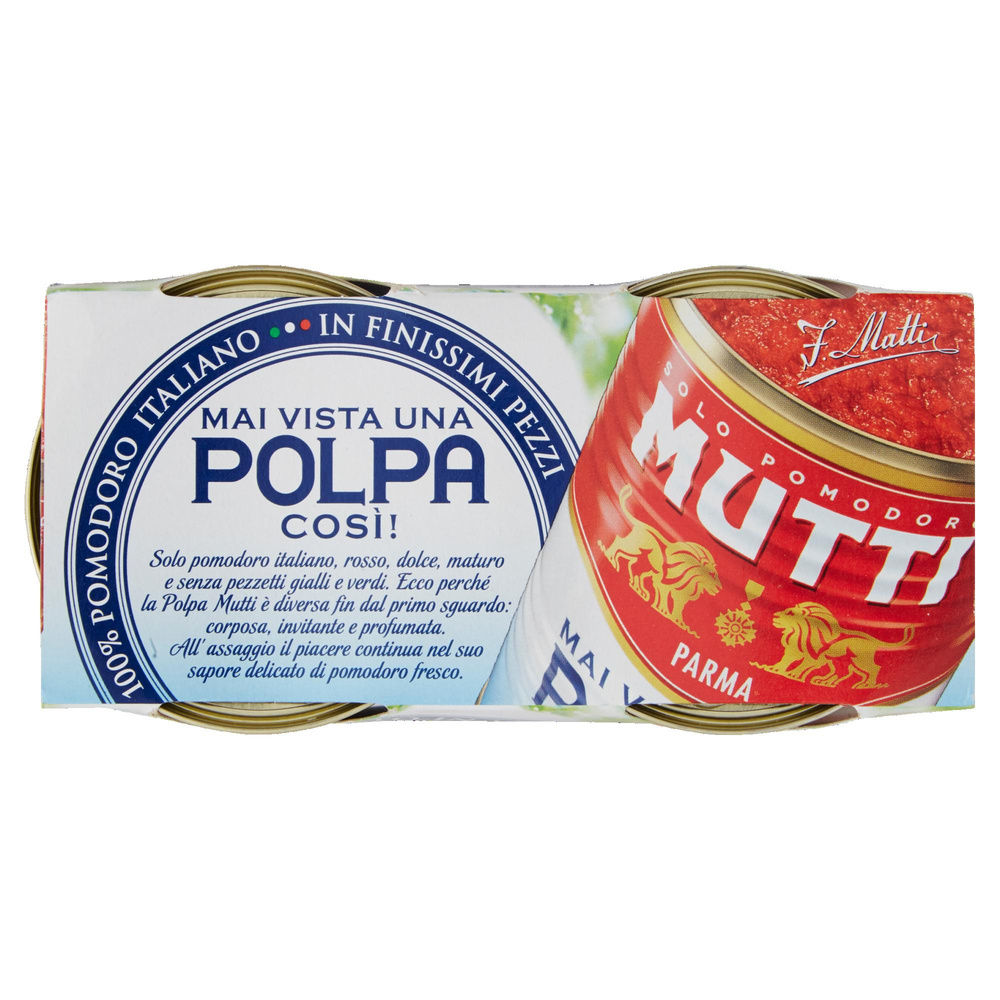 POLPA DI POMODORO MUTTI CLUSTER G 400X2 - 6