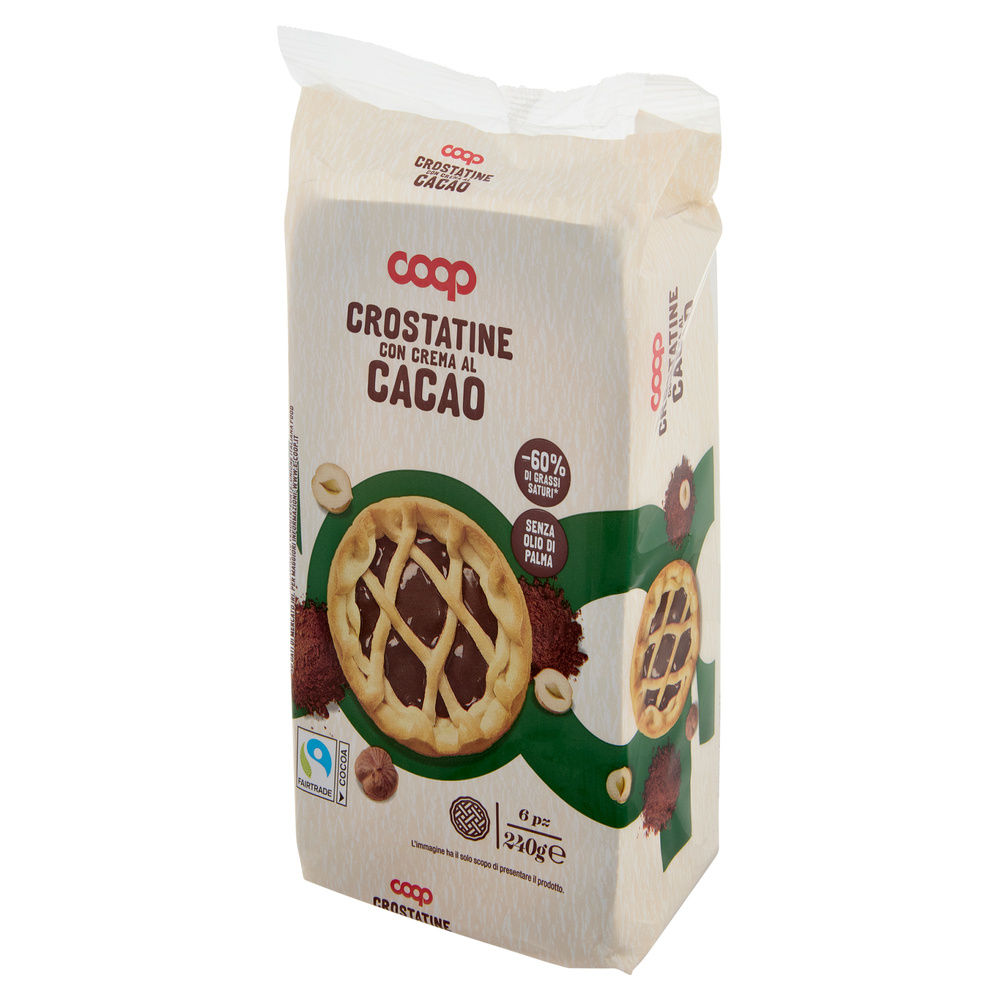 CROSTATINE CACAO COOP NO PALMA INCARTO PZ.6 XG 40 - 2