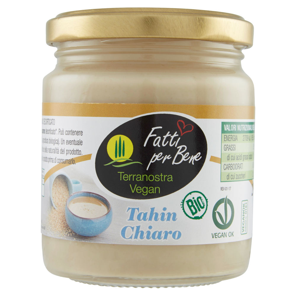 Tahin chiaro bio terra nostra 200g