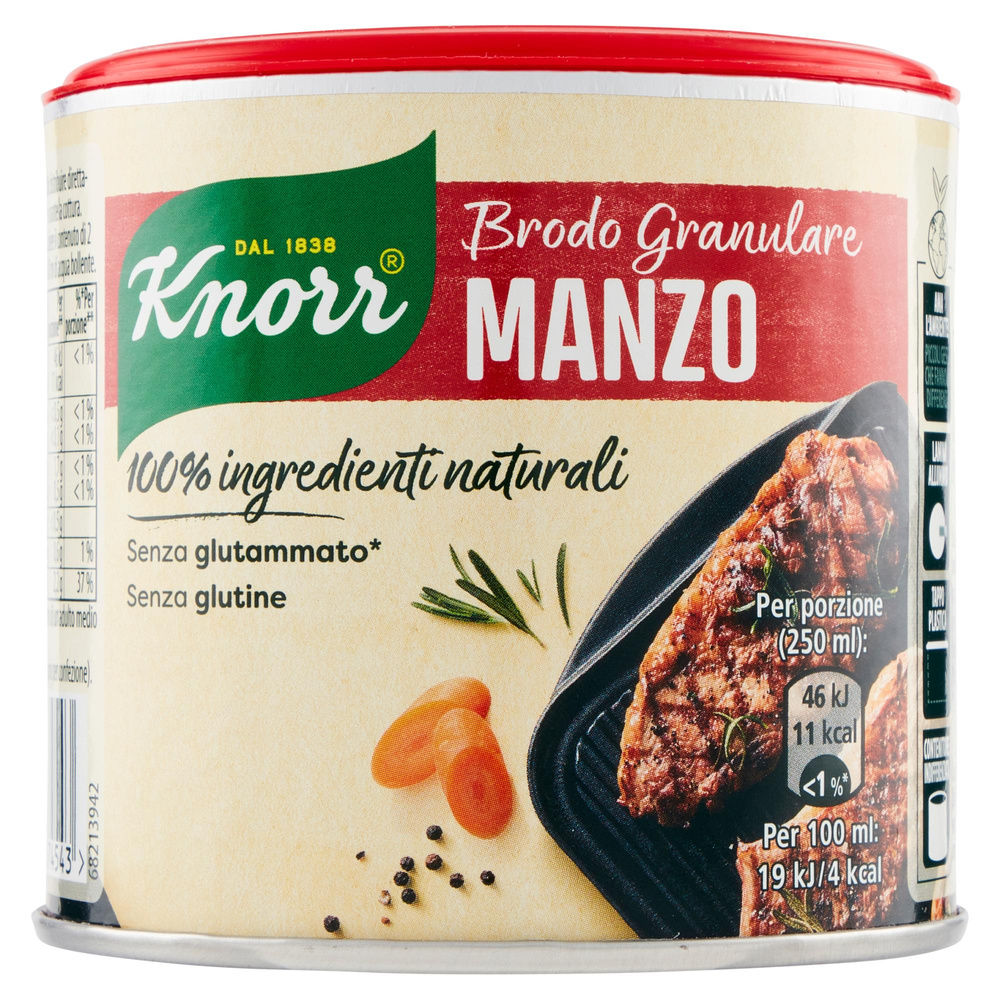 BRODO GRANULARE CLASSICO 100% INGREDIENTI NATURALI KNORR G 135 - 6