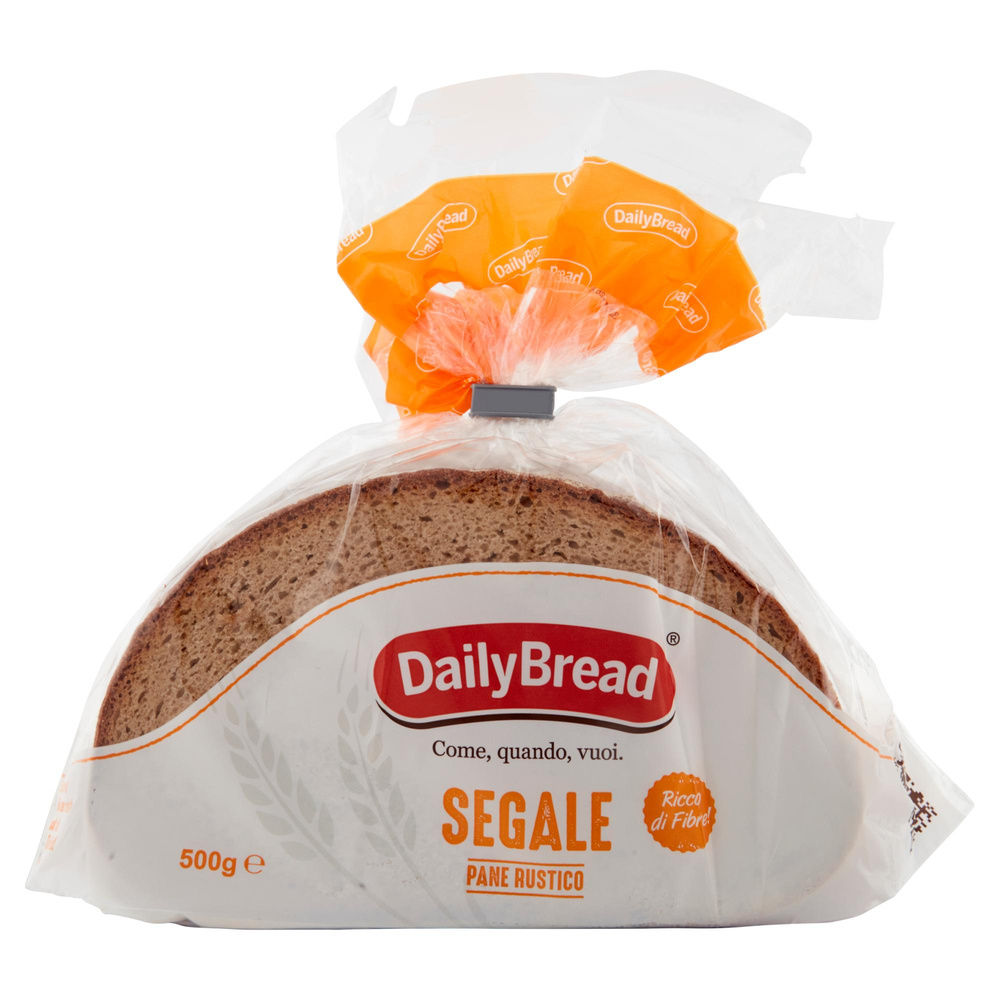 PANE DI SEGALE A FETTE  DAILY BREAD SACCHETTO G 500 - 3