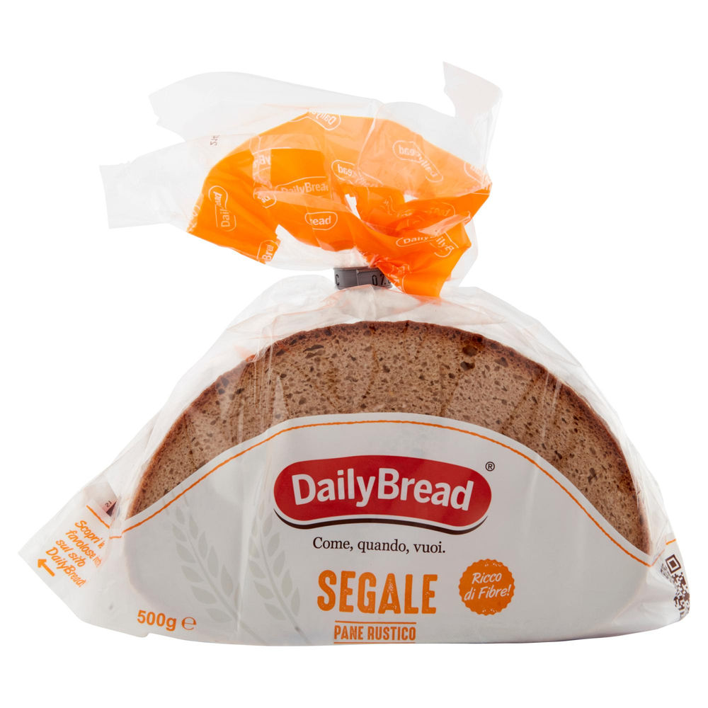 PANE DI SEGALE A FETTE  DAILY BREAD SACCHETTO G 500 - 1