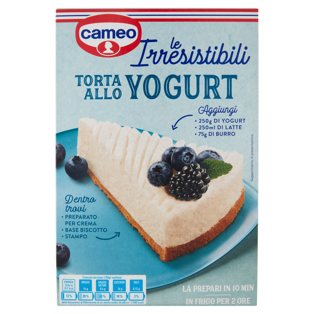 PREPARATO TORTA YOGURT INSTANT CAMEO SCATOLA G 270 - 0