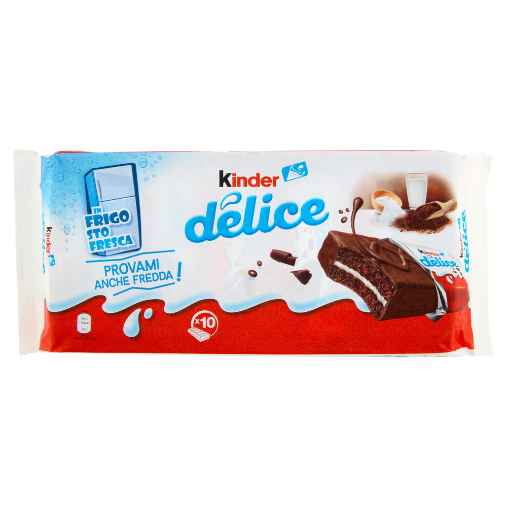 KINDER DELICE T10 SCATOLA PZ.10 X G 39 - 0