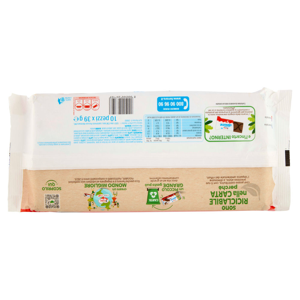 KINDER DELICE T10 SCATOLA PZ.10 X G 39 - 20