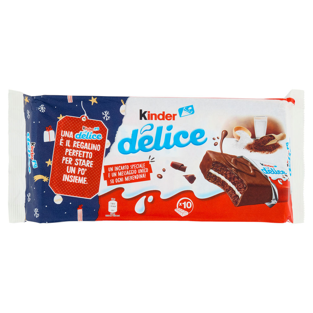 KINDER DELICE T10 SCATOLA PZ.10 X G 39 - 0