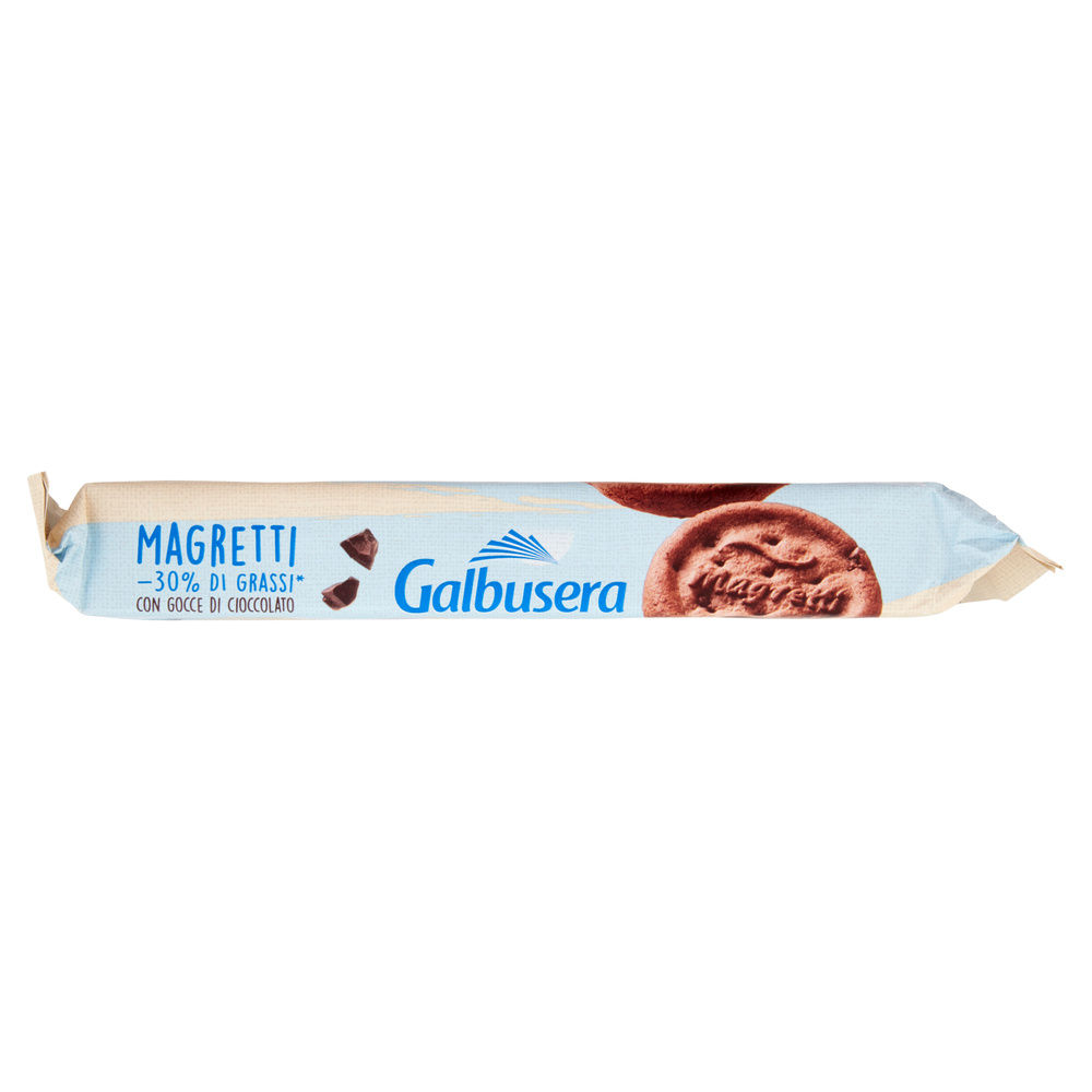 BISCOTTI FROLLINO MAGRETTI C/GOCCE CIOCC. GALBUSERA INCARTO G 260 - 5