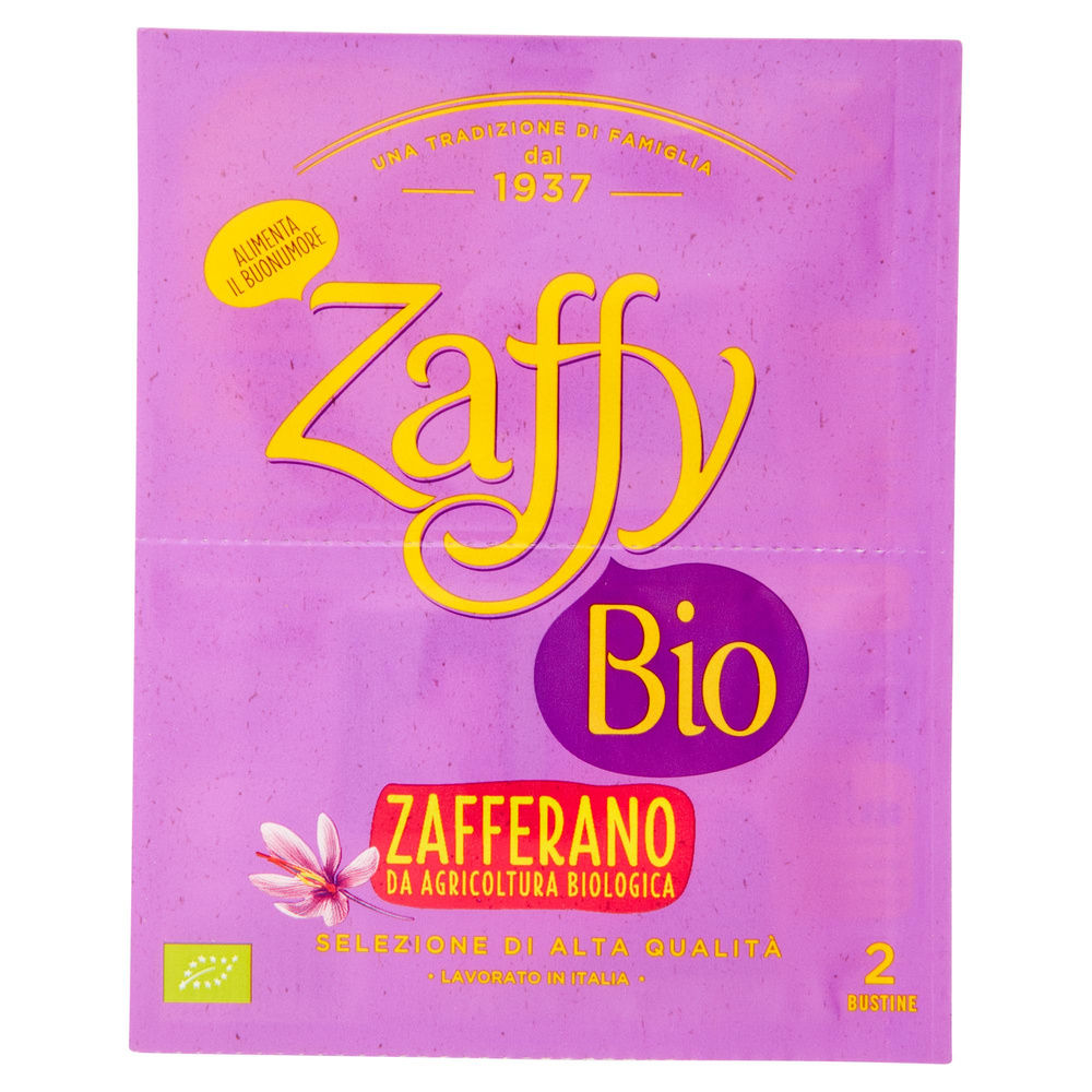 ZAFFERANO BIOLOGICO ZAFFY AROMATICA  BUSTA 2X0,13 G - 5