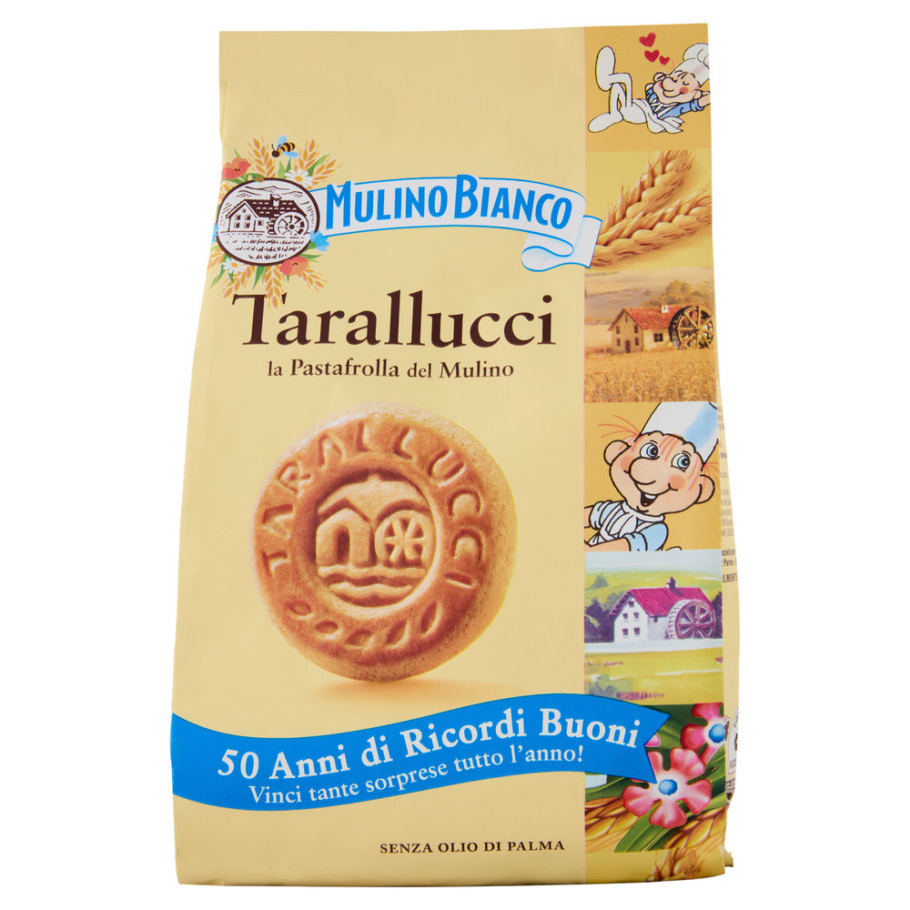 BISCOTTI TARALLUCCI MULINO BIANCO SACCHETTO GR.350 - 0