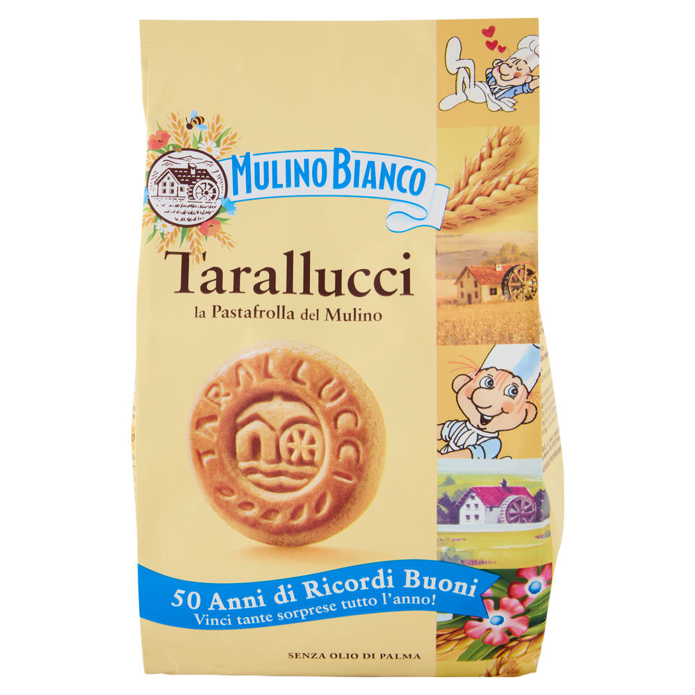 BISCOTTI TARALLUCCI MULINO BIANCO SACCHETTO GR.350 - 10