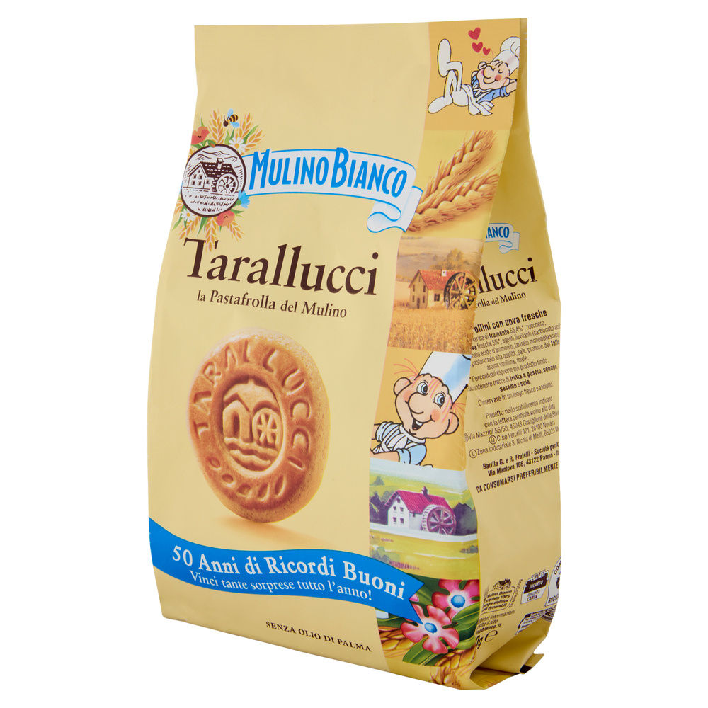 BISCOTTI TARALLUCCI MULINO BIANCO SACCHETTO GR.350 - 17