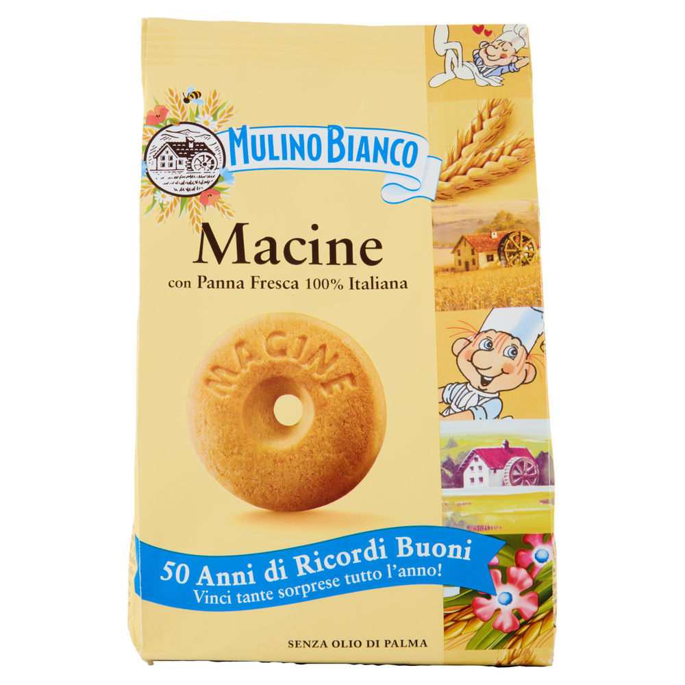 BISCOTTI MACINE MULINO BIANCO SACCHETTO GR.350 - 11