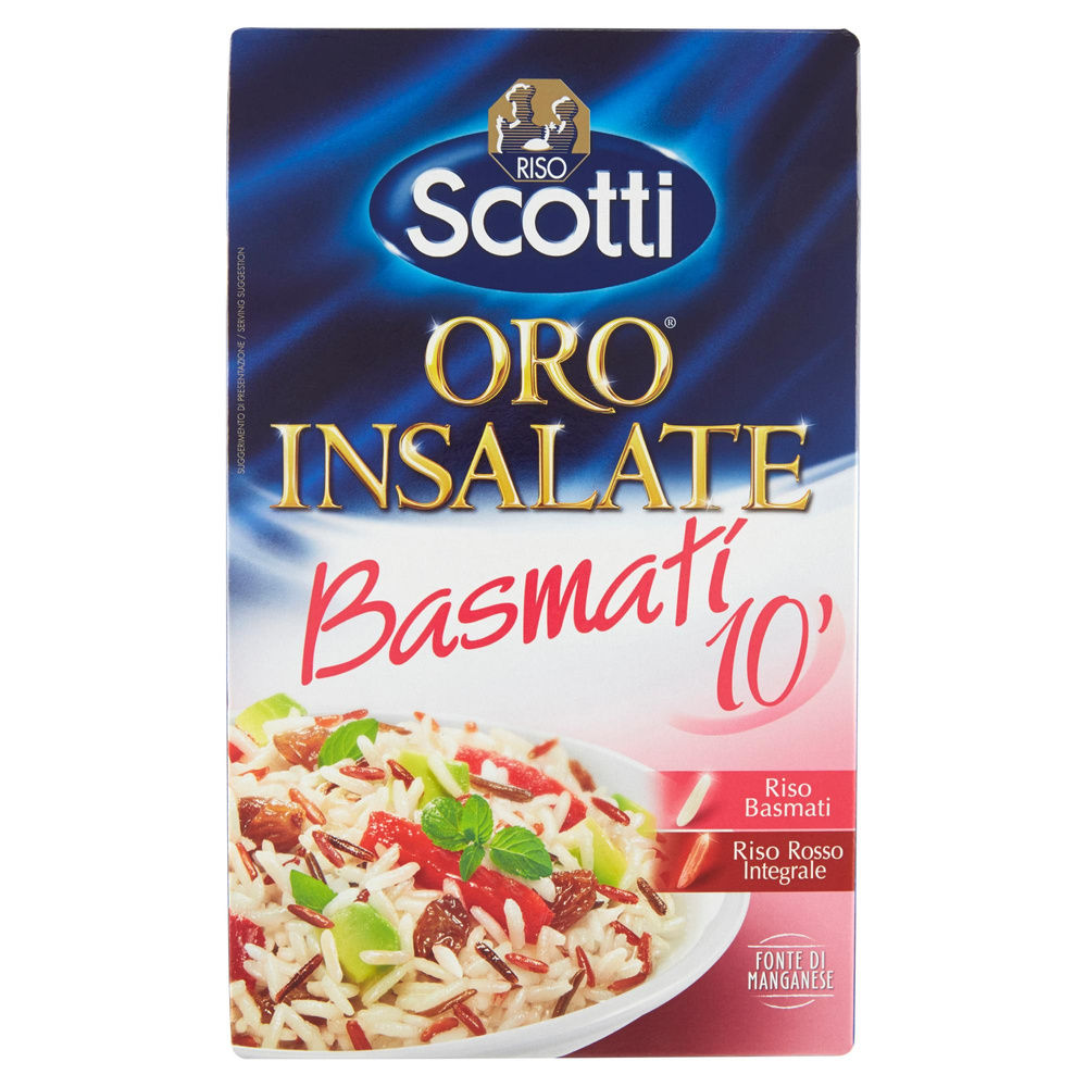 RISO ORO FANTASIA DI INSALATE BASMATI CON RISO ROSSO SCOTTI G 800 - 0