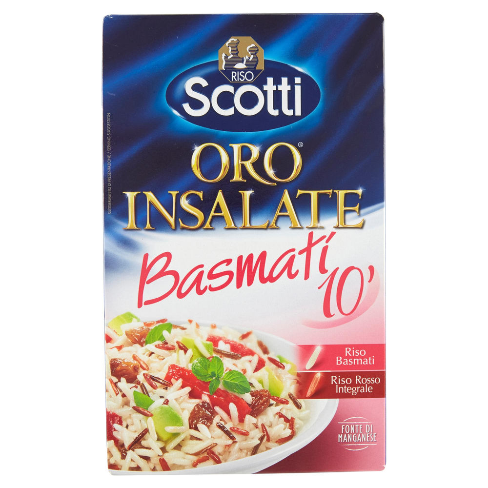 RISO ORO FANTASIA DI INSALATE BASMATI CON RISO ROSSO SCOTTI G 800 - 2