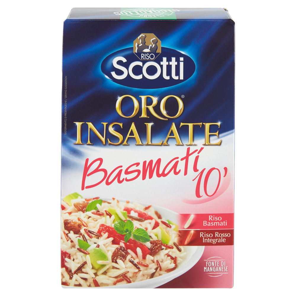 RISO ORO FANTASIA DI INSALATE BASMATI CON RISO ROSSO SCOTTI G 800 - 7