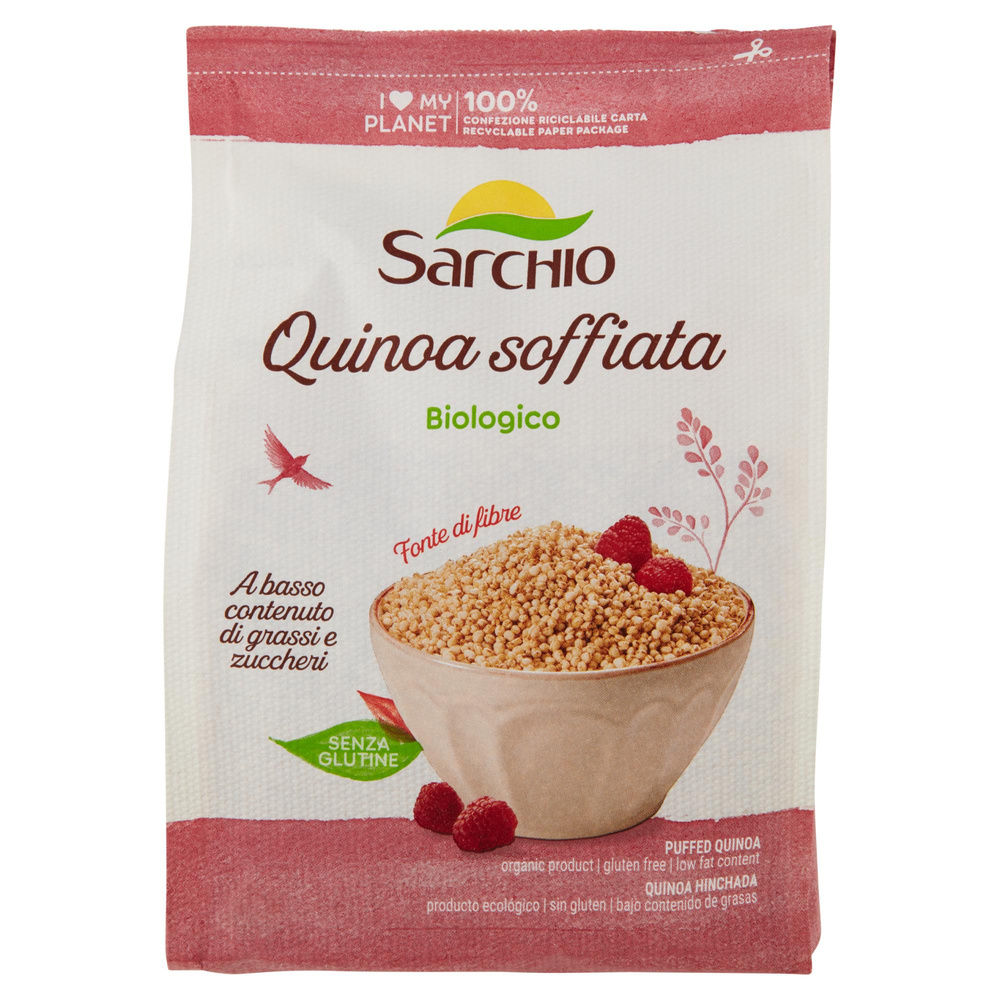 QUINOA SOFFIATA BIO SENZA GLUTINE SARCHIO G 125 - 2