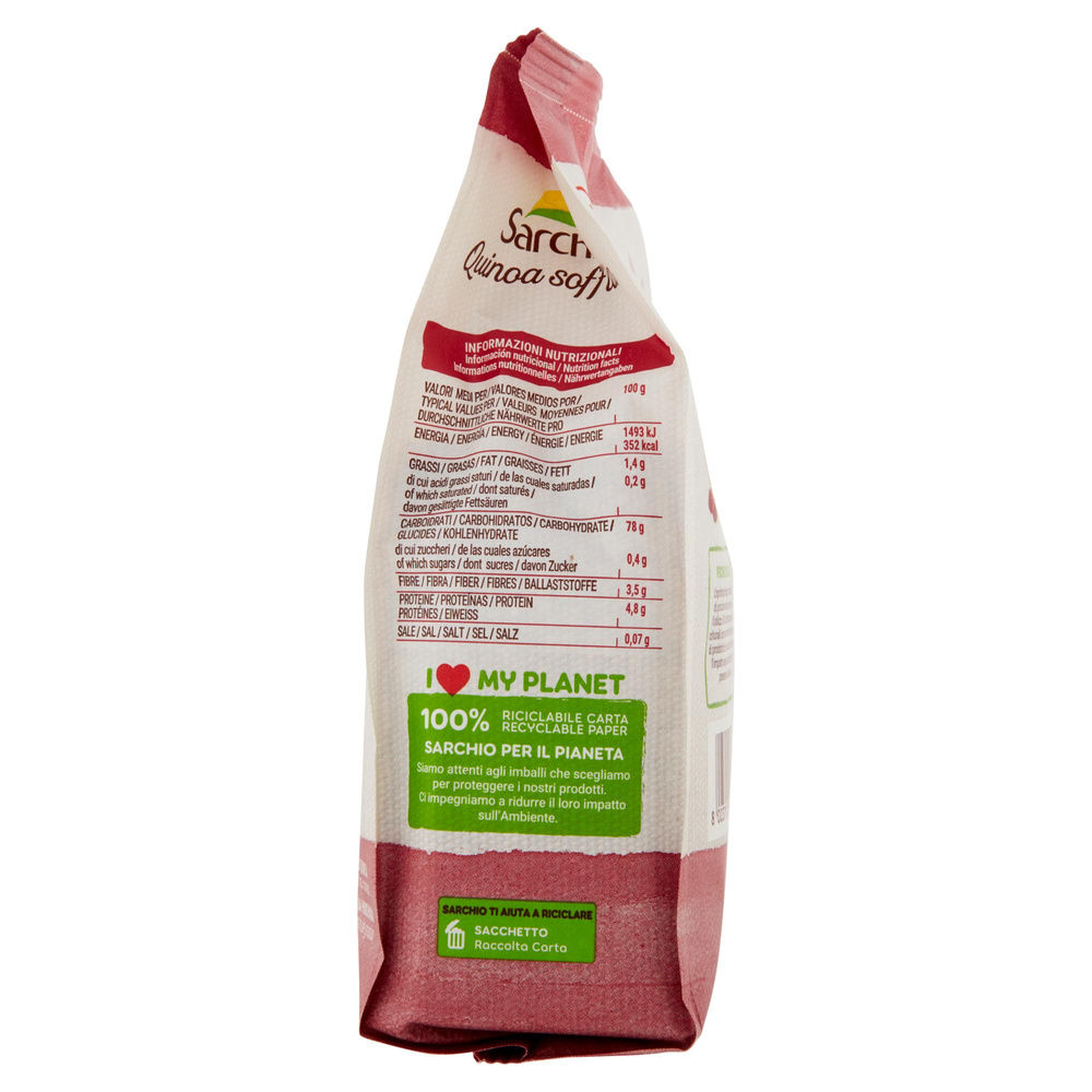 QUINOA SOFFIATA BIO SENZA GLUTINE SARCHIO G 125 - 5