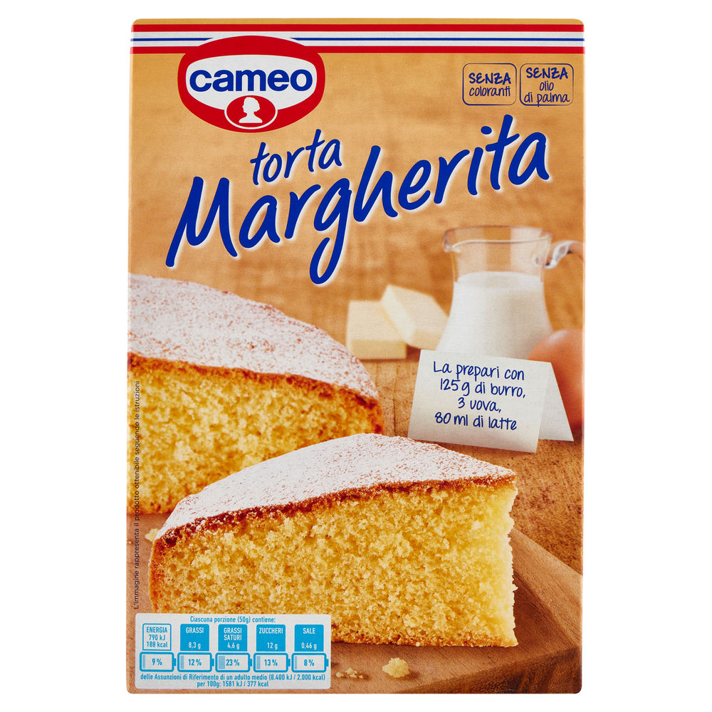 PREPARATO PER TORTA MARGHERITA CAMEO SCATOLA G 428 - 0