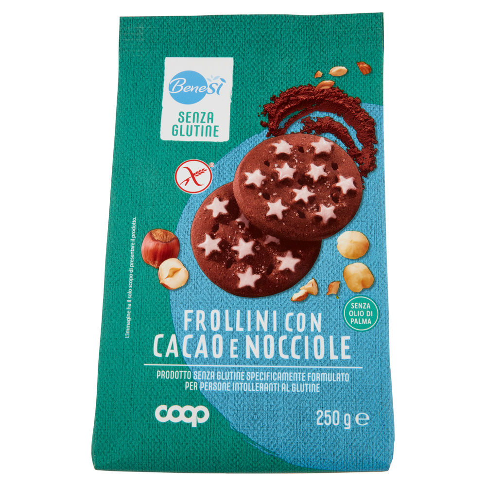 FROLLINO CACAO E NOCCIOLE S/GLUTINE BENESI' COOP SACCHETTO G 250 - 3