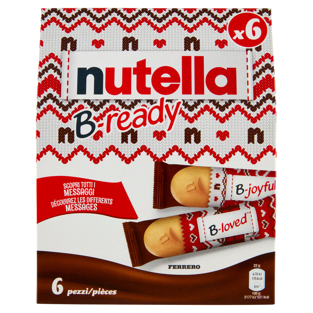 NUTELLA B-READY T6 FERRERO SACCHETTO G 132 - 18