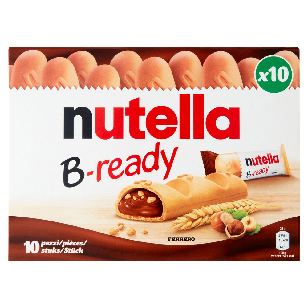 NUTELLA B-READY T10 FERRERO SACCHETTO G 220 - 1