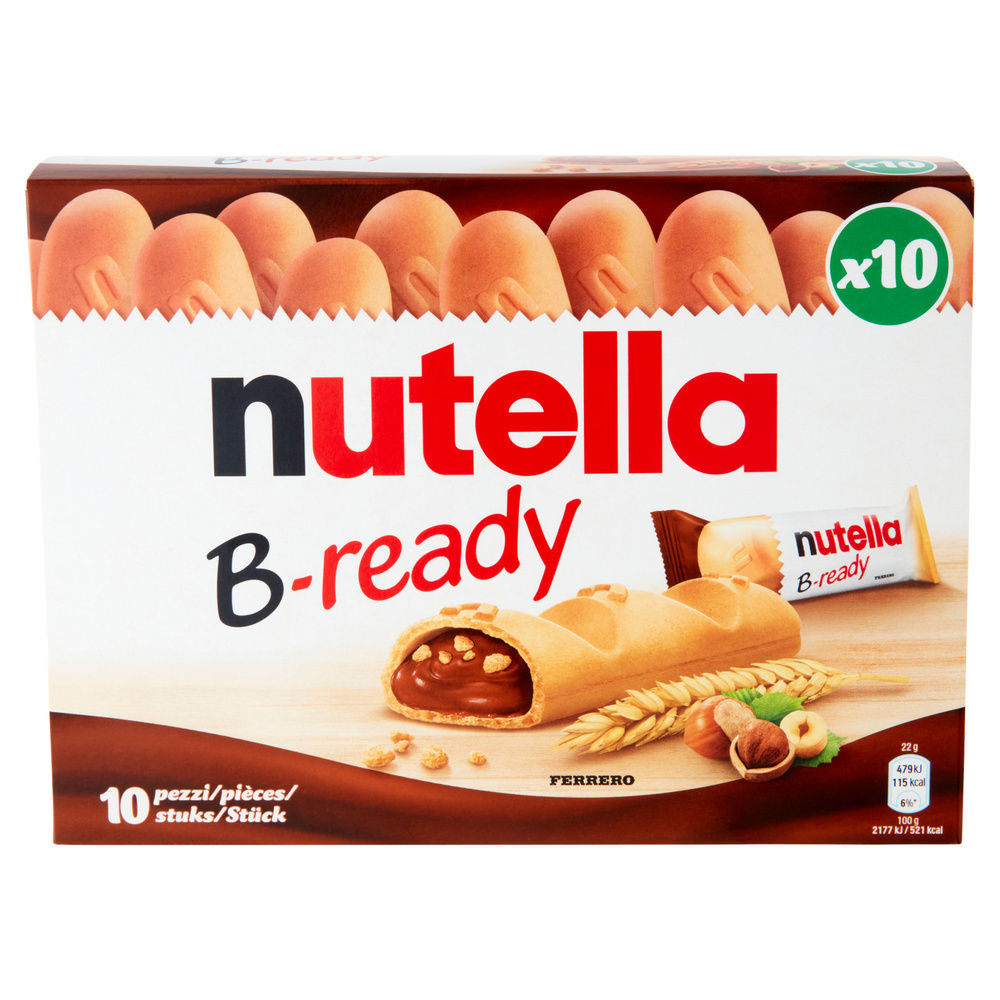 NUTELLA B-READY T10 FERRERO SACCHETTO G 220 - 7