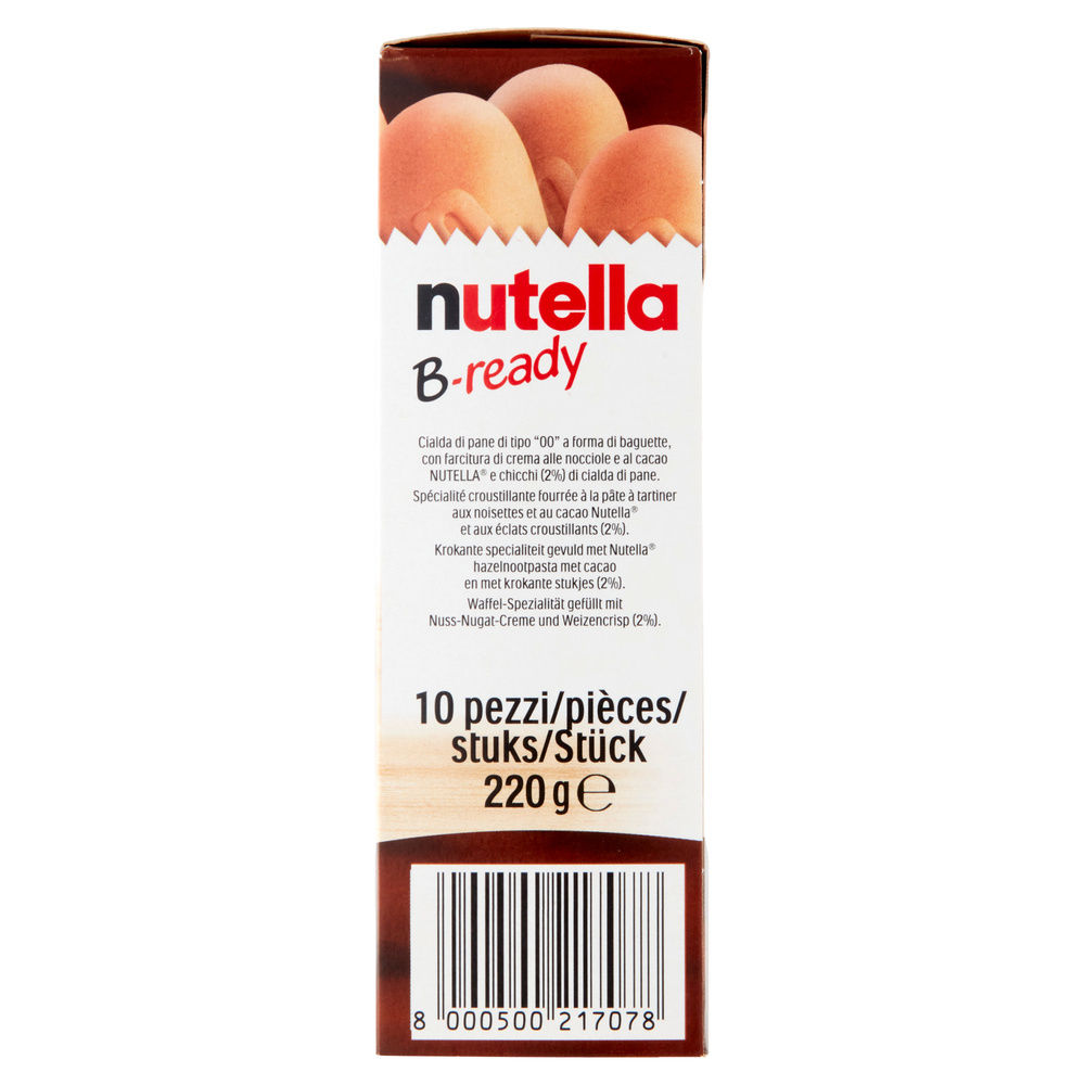 NUTELLA B-READY T10 FERRERO SACCHETTO G 220 - 6