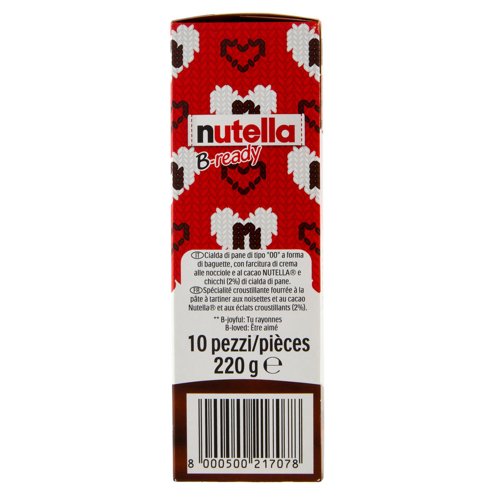 NUTELLA B-READY T10 FERRERO SACCHETTO G 220 - 21