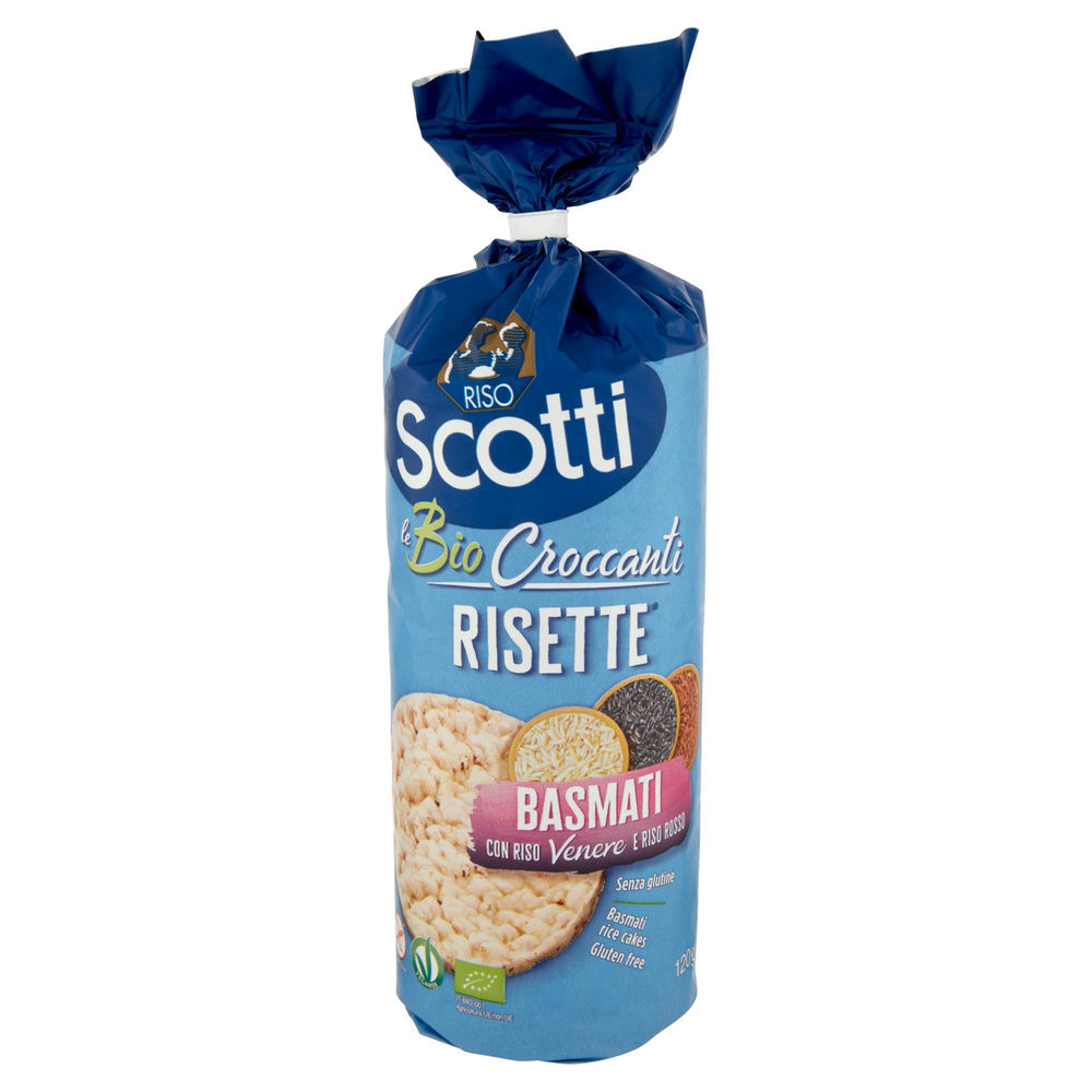 RISETTE BASMATI CON RISO ROSSO E RISO NERO RISO SCOTTI  TUBO  G120 - 2