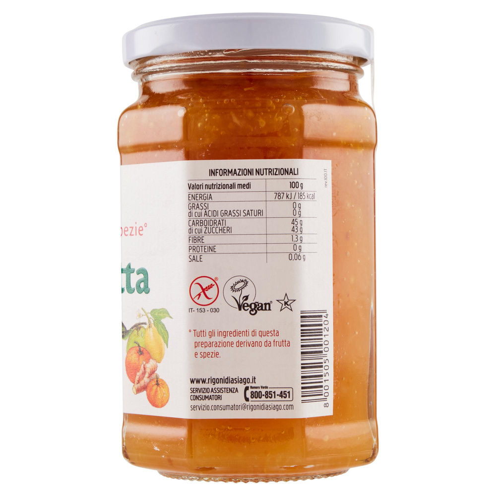 FIORDIFRUTTA AGRUMI E ZENZERO BIO RIGONI G 340 - 5