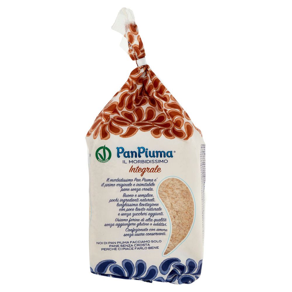 PAN PIUMA INTEGRALE CLASSICO ARTE BIANCA 400G - 7