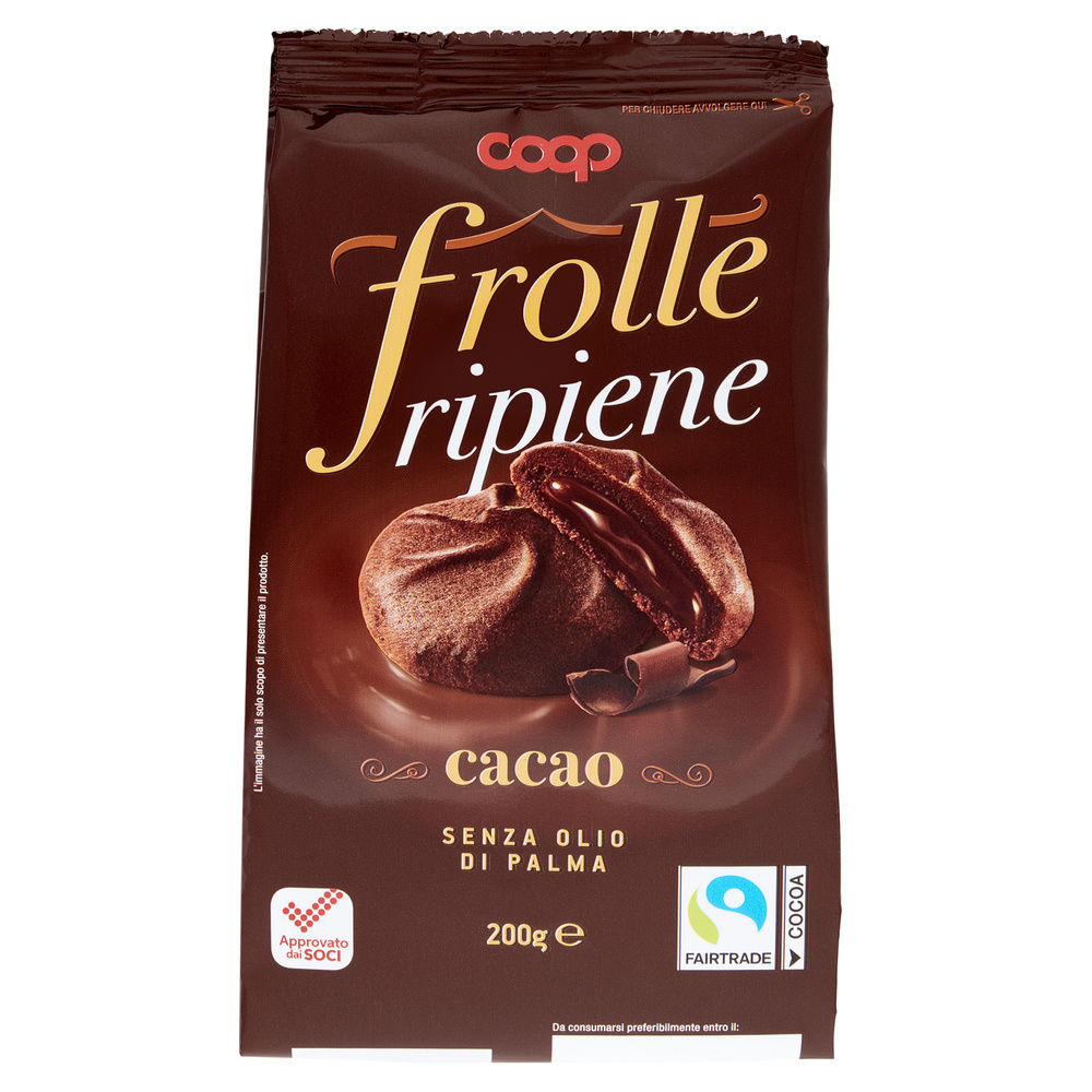 FROLLE RIPIENE CON CREMA AL CACAO COOP G 200 NO PALMA - 7