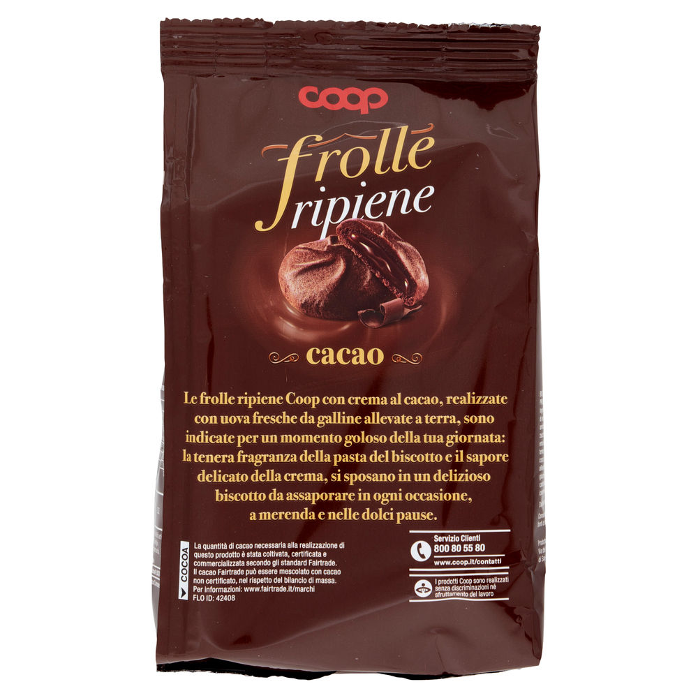 FROLLE RIPIENE CON CREMA AL CACAO COOP G 200 NO PALMA - 1