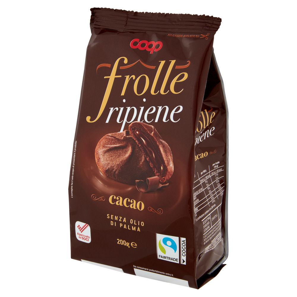 FROLLE RIPIENE CON CREMA AL CACAO COOP G 200 NO PALMA - 6