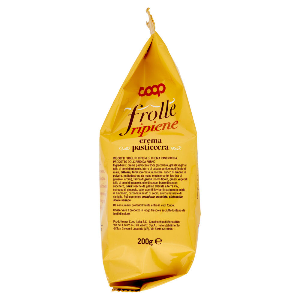 FROLLE RIPIENE CON CREMA PASTICCERA COOP G 200 NO PALMA - 3