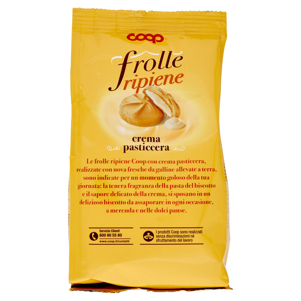 FROLLE RIPIENE CON CREMA PASTICCERA COOP G 200 NO PALMA - 1
