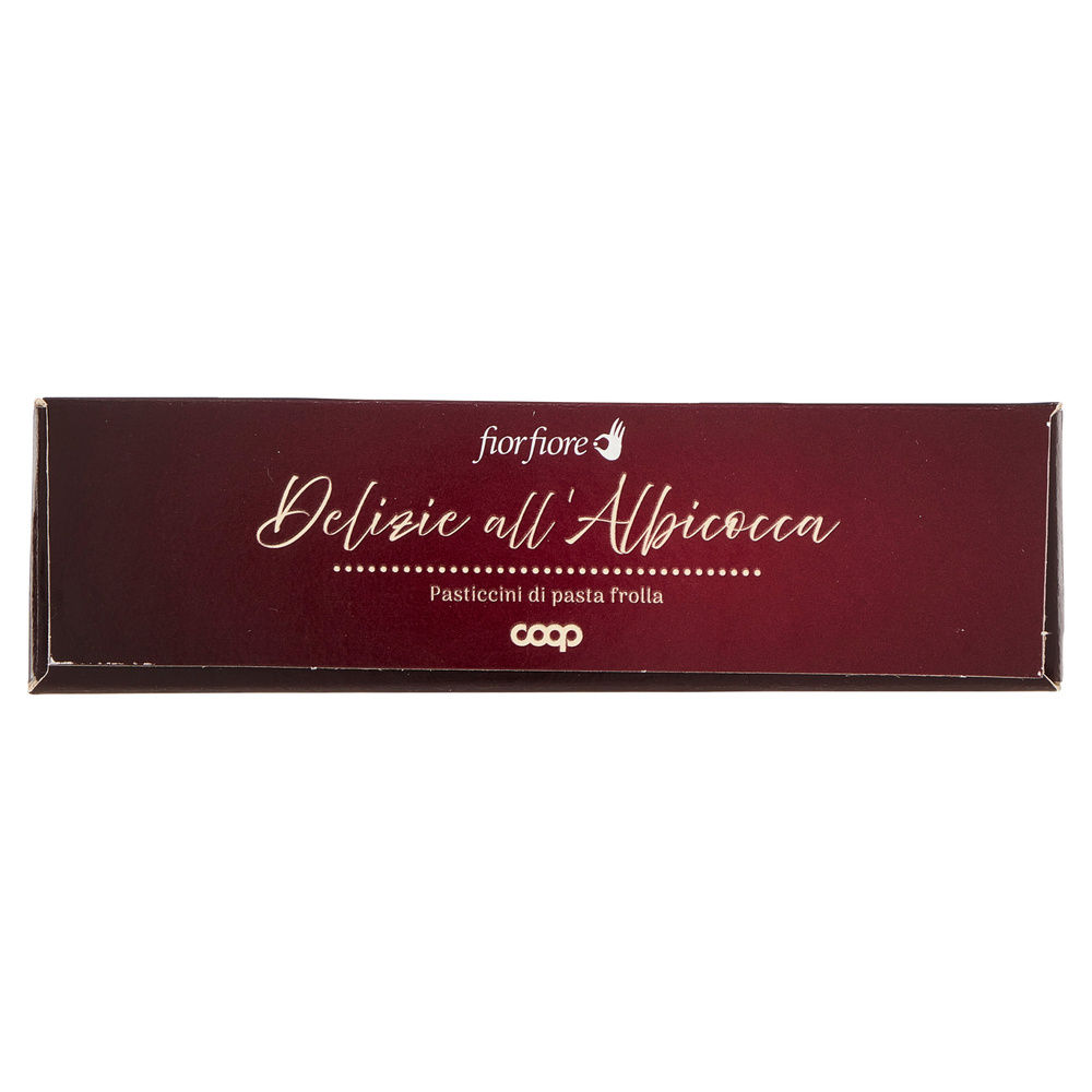 PASTICCINI DI PASTA FROLLA DELIZIE ALL'ALBICOCCA FIOR FIORE COOP G 150 - 6