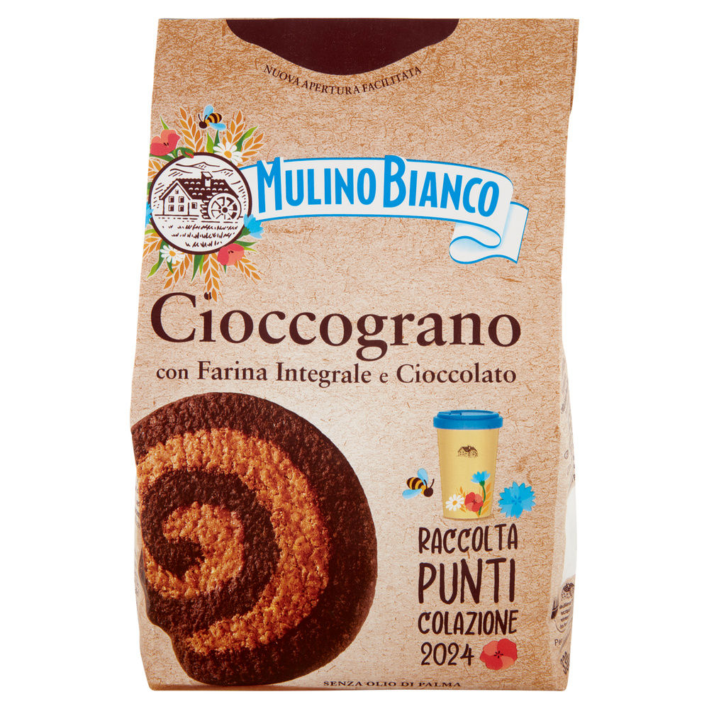 BISCOTTI CIOCCOGRANO MULINO BIANCO SACCHETTO G. 330 - 8